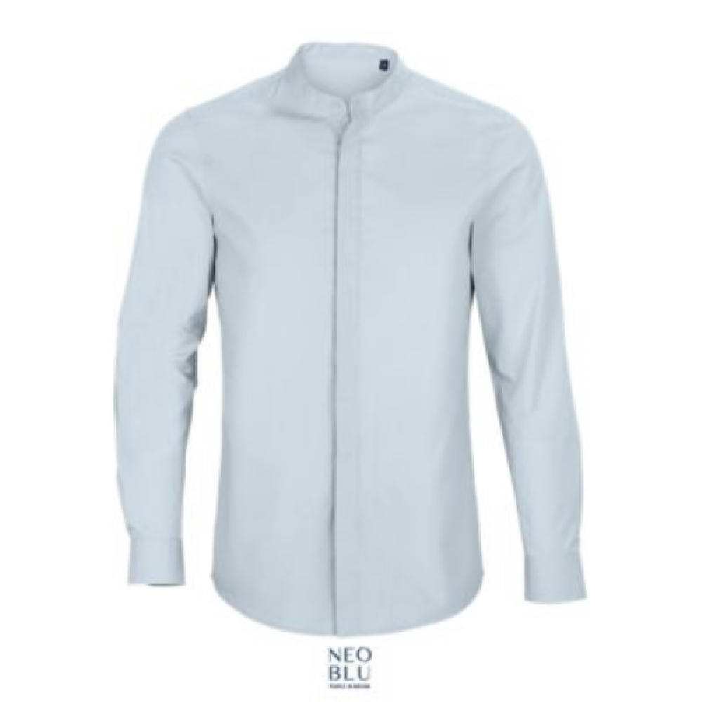 CAMISA DE HOMBRE CON CUELLO MANDARÍN