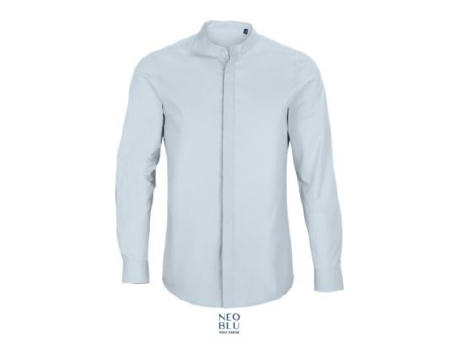 CAMISA DE HOMBRE CON CUELLO MANDARÍN