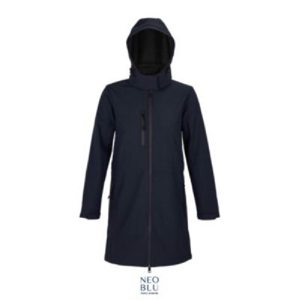 CHAQUETA LARGA SOFTSHELL PARA MUJER