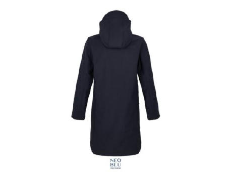 CHAQUETA LARGA SOFTSHELL PARA MUJER