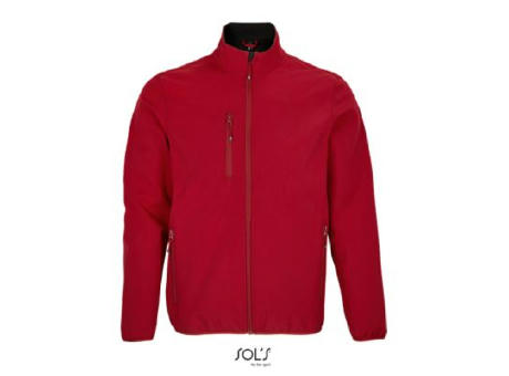 CHAQUETA SOFTSHELL CON CREMALLERA PARA HOMBRE