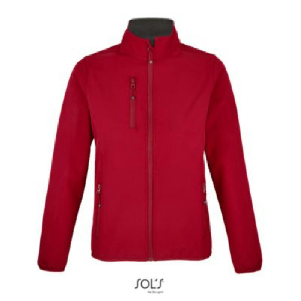 CHAQUETA SOFTSHELL CON CREMALLERA PARA MUJER