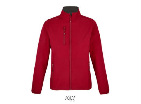 CHAQUETA SOFTSHELL CON CREMALLERA PARA MUJER