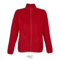 CHAQUETA CON CREMALLERA DE MICROFIBRA PARA MUJER