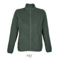 CHAQUETA CON CREMALLERA DE MICROFIBRA PARA MUJER