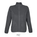 CHAQUETA CON CREMALLERA DE MICROFIBRA PARA MUJER