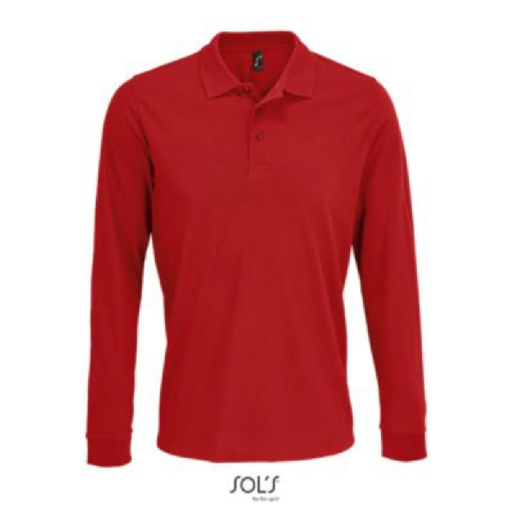 POLO UNISEX MANGA LARGA DE POLIALGODÓN