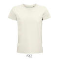 CAMISETA HOMBRE AJUSTADA DE PUNTO LISO Y CUELLO REDONDO