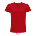 CAMISETA HOMBRE AJUSTADA DE PUNTO LISO Y CUELLO REDONDO