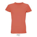 CAMISETA HOMBRE AJUSTADA DE PUNTO LISO Y CUELLO REDONDO
