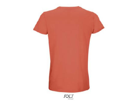 CAMISETA HOMBRE AJUSTADA DE PUNTO LISO Y CUELLO REDONDO