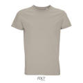 CAMISETA HOMBRE AJUSTADA DE PUNTO LISO Y CUELLO REDONDO