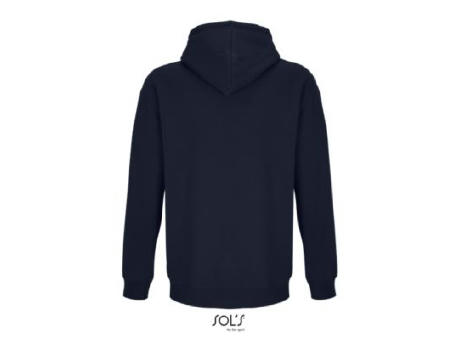 SUDADERA UNISEX CON CREMALLERA Y CAPUCHA