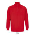 SUDADERA UNISEX CUELLO ALTO CON CREMALLERA 1/4