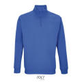 SUDADERA UNISEX CUELLO ALTO CON CREMALLERA 1/4