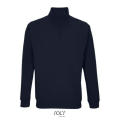 SUDADERA UNISEX CUELLO ALTO CON CREMALLERA 1/4