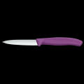 Swiss Classic, Gemüsemesser, 8cm, gerade, Mittelspitz, violett