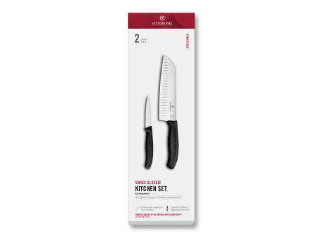 Swiss Classic, Küchen Set, 2tlg, schwarz, gift Box