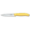 Swiss Classic, Gemüsemesser, 10cm, gerade, Mittelspitz, gelb