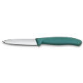 Swiss Classic, Gemüsemesser, 8cm, gerade, Mittelspitz, grün