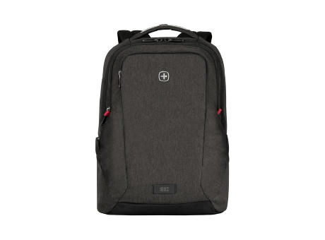 MX, MX Professional, 16" Laptop Backpack, Heather Grey