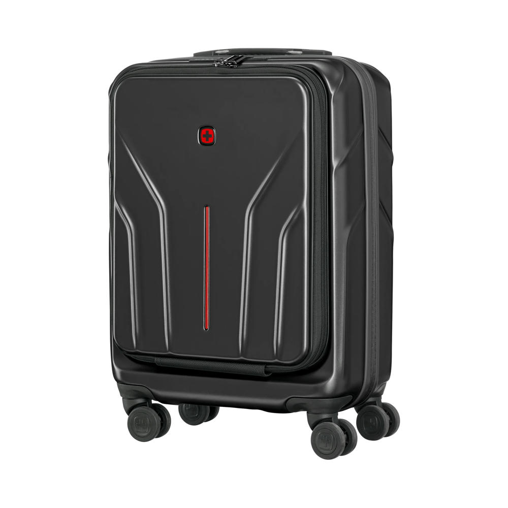 Amplix, Hardside Carry-On, Black