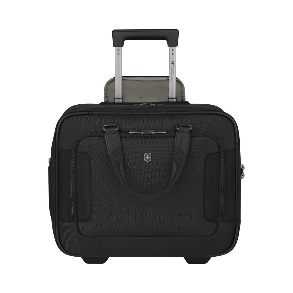 Werks Traveler 7.0, Wheeled Briefcase, Black