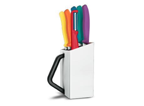 Swiss Classic, Utility block, weiss, 7tlg, mehrfarbig