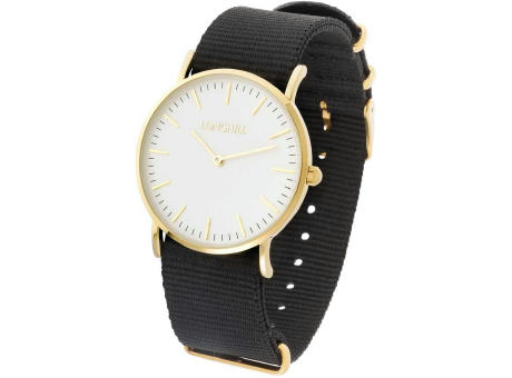Metalluhr TEXSTYLE FLAT GOLD SMALL