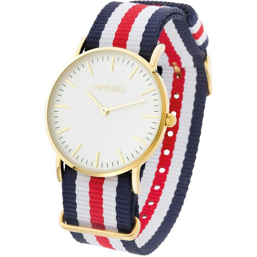 Metalluhr TEXSTYLE FLAT GOLD SMALL