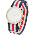 Metalluhr TEXSTYLE FLAT GOLD SMALL