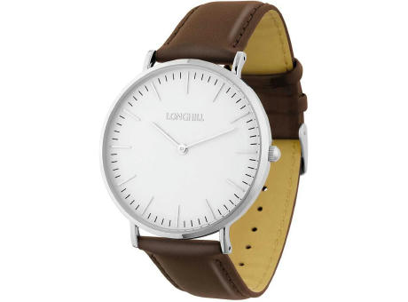 Metalluhr CLASSIC FLAT silver