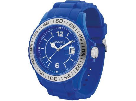 Kunststoffuhr LOGI SILBER