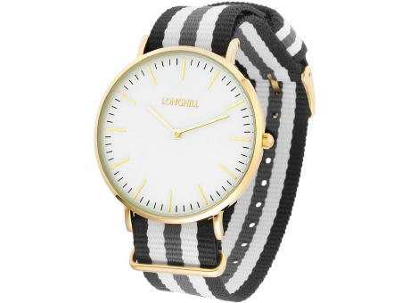 Metalluhr TEXSTYLE FLAT BIG