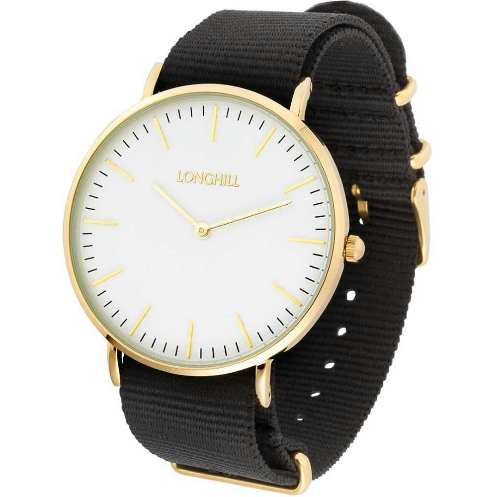 Metalluhr TEXSTYLE FLAT GOLD BIG