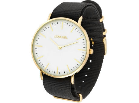 Metalluhr TEXSTYLE FLAT BIG