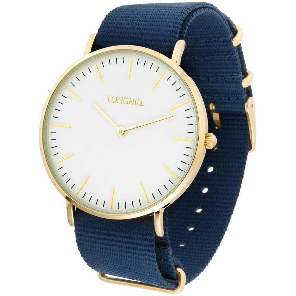 Metalluhr TEXSTYLE FLAT GOLD BIG