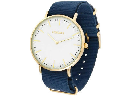 Metalluhr TEXSTYLE FLAT GOLD BIG
