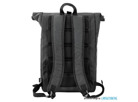 Rollup-Rucksack FLASH-BLACK