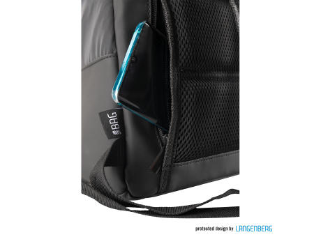 Rollup-Rucksack FLASH-BLACK