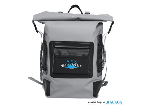 Rollup-Rucksack AQUA