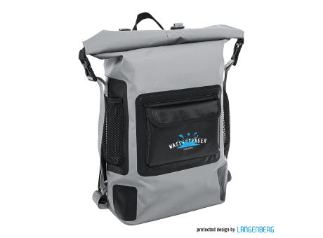 Rollup-Rucksack AQUA