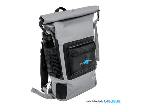 Rollup-Rucksack AQUA