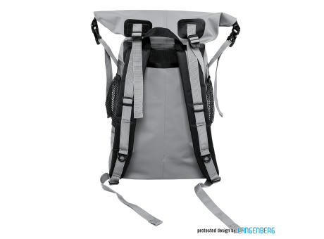 Rollup-Rucksack AQUA