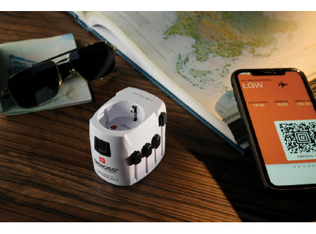 SKROSS Pro 3-Pole World Travel Adapter