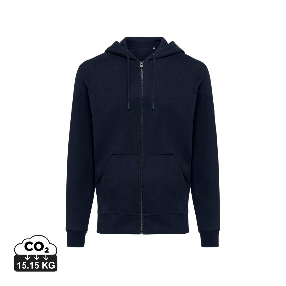 Iqoniq Abisko Zip-Kapuzenpullover aus recycelter Baumwolle