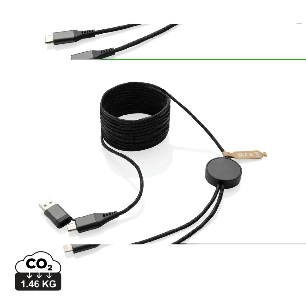 Terra 3 Meter 4-in-1-Kabel aus RCS recyceltem PET