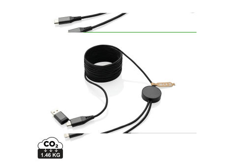 Terra 3 Meter 4-in-1-Kabel aus RCS recyceltem PET