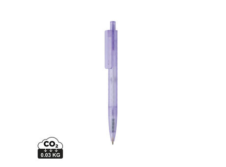 X3 Frosted-Pen aus GRS recyceltem PC