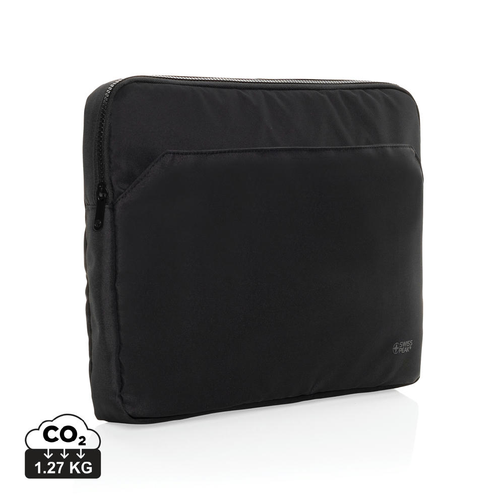 Swiss Peak Aware™ RPET Essential 15.6" Laptop Sleeve